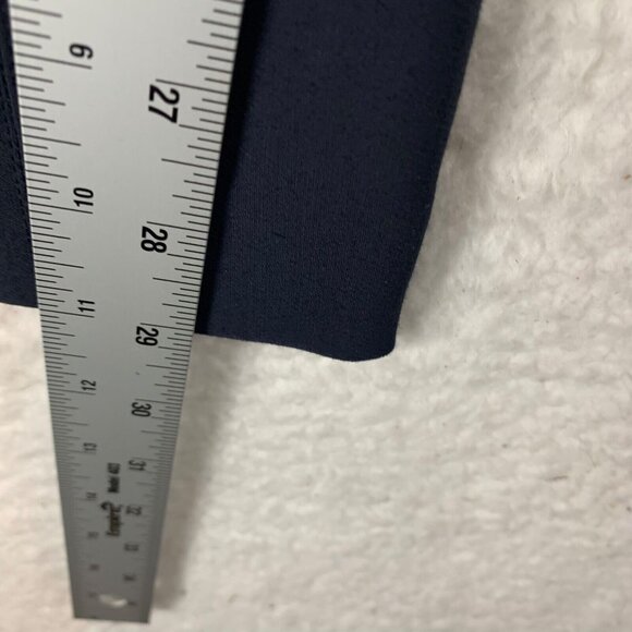 MM. LaFleur Women's The Foster Pant Power Stretch Side Zip Navy Size 2 9543 - Picture 6 of 15